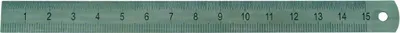 Produktbild von HaWe 98.015 STAHL-MAßSTAB ROSTFREI 150mm 4011333980156