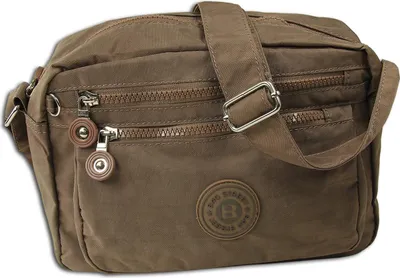 Immagine prodotto di Borsa Street nylon tracolla marrone borsa donna OTJ202N