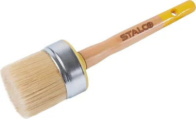 Imagen del producto de STALCO: Cepillo redondo de 60 mm, calidad PREMIUM, para lacados y bordes
