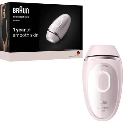 Productafbeelding van Braun Silk-expert Mini IPL-ontharingsapparaat, PL1100, Roze