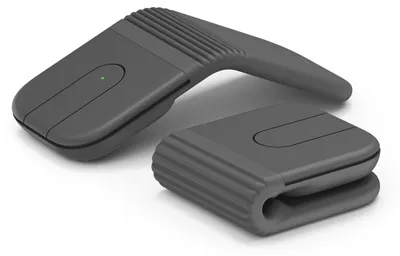 Zdjęcie produktu dla Logitech Mobi Fold, Oburęczny, Optyczny, RF Wireless + Bluetooth, 4000 DPI, Grafitowy