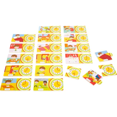 Produktbild von Lernpuzzle Uhrzeit