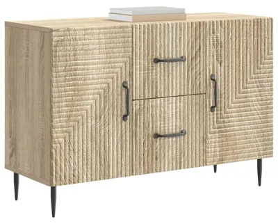 Obrázok produktu pre vidaXL Komoda z dubového dreva Sonoma 89 x 34,5 x 60 cm drevotrieska