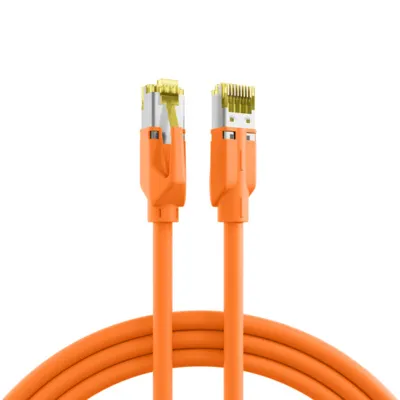 Produktbild von EFB RJ45 Patchkabel S/FTP,Cat.6A,TM31,UC900,0.5m,orange