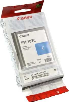 Produktbild von Canon PFI-107C, Cyan, 1 Stück(e)