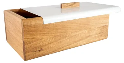 Produktbild von Brotkasten Family groß, 40,5 x 23,5 x 17 cm aus Eichenholz