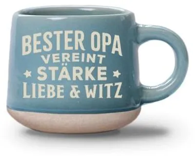 Produktbild von Espresso-Tasse Opa - 60ml , spülmaschinenfest im Landhausstil