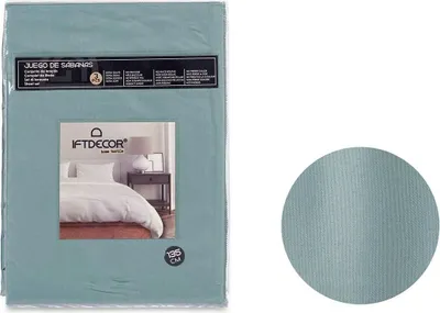 Produktbild von Bettwäsche-Set grün Double size 3 Stücke