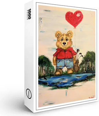 Produktbild von raxxa Premium-Puzzle "Bärenherz", 1000 Teile