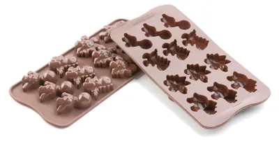 Immagine prodotto di silikomart | SCG16: Stampo in silicone per cioccolatini a forma di dinosauro, antiaderente, per 12 cioccolatini