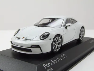 Produktbild von Minichamps 410063020 Porsche 911 (992) S/T 2024 weiß 1:43