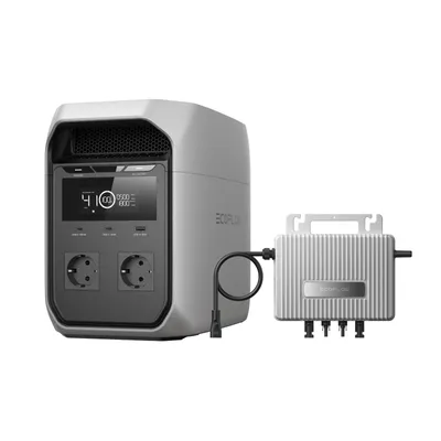 Produktbild von EF ECOFLOW DELTA 3 Classic Tragbare Powerstation 1024Wh, 0% VAT WLAN STREAM Mikrowechselrichter 800W, LiFePO4-Batterie, 1800W AC (3600W Spitze)