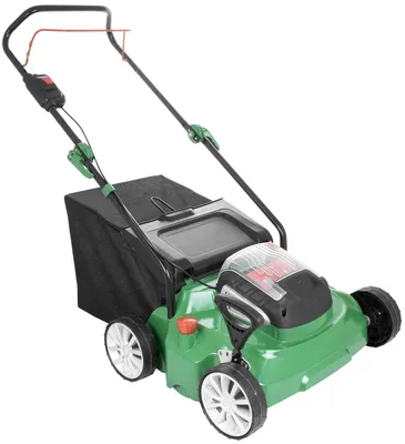 Produktbild von Akku Vertikutierer Rasenlüfter 80V elektro 400/40-0S 2in1 | 40 cm Arbeitsbreite | 40 Liter Fangkorb | bürstenloser Motor