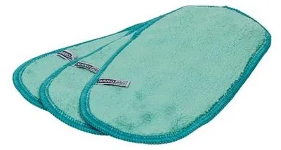 Produktbild von D&L Nano Reinigungstücher Brillen 3er Set - Feinste Technologie, beidseitig nutzbar, 20x10 cm, maschinenwaschbar, grün