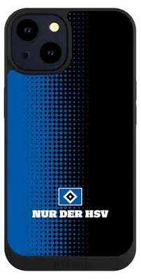 Produktbild von NIVOCASE Handyhülle für Apple iPhone 14  Hülle NIVOpure Case Schwarz HSV Logo Offizielles Lizenzprodukt