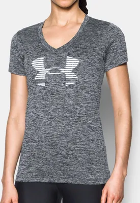 Produktbild von T-Shirt UNDER ARMOUR Tech SSV Graphic Twist Schwarz / Weiß  XS
