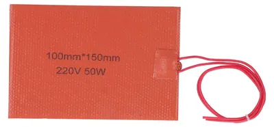 Fassband-Heizkissen, Silikon, 220 V, 50 W, isoliert