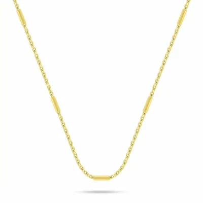 Immagine prodotto di Delicata collana placcata oro per donna NCL197Y