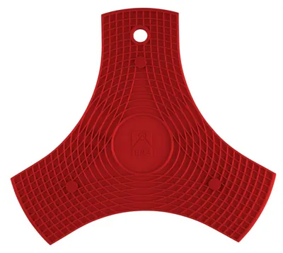 Silikon-Untersetzer rot 27 cm 2er-Set hitzebeständig