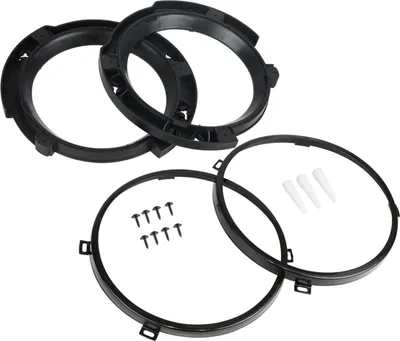 Zdjęcie produktu dla 1 para pierścieni mocujących reflektory, 7 cali, zamiennik do Jeep Wrangler JK 2007-2017