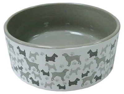 Produktbild von Keramischer Futternapf oder Trinknapf für Hunde – 12 cm