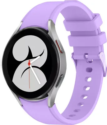 Produktbild von Strap-it Samsung Galaxy Watch 4 - 44mm Silikonarmband (Lila)