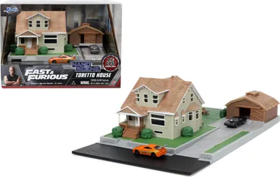 Obrázek produktu pro Rychle a zběsile Nanodiorama Dominikův dům s autíčky