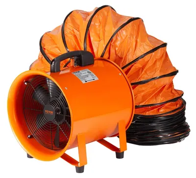 Produktbild von VEVOR Bauventilator 367-W-AC-Motor Baugebläse 2800 U/min Baulüfter Gebläse 2574