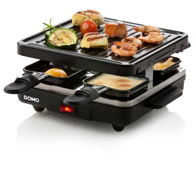 Produktbild von DOMO DO9147G Raclette-grill 'Just us' - Raclette Grill mit Abnehmbare Grillplatte - 4 P - 600 W