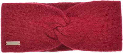 Seeberger Edles Stirnband aus reinem Cashmere in rot