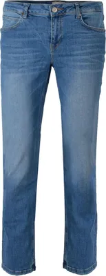 Produktbild von GIN TONIC Damen Straight Jeans Blue Washed, Größe:30/34, Farbe:Blue Washed