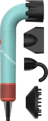 Obrázek produktu pro Fén na vlasy, vysoký výkon, technologie negativních iontů, 4 trysky 2,7 M-a, EU-a