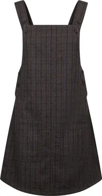 Image de Trespass Twirl - Robe décontractée pour Femme Carreaux Gris Foncé