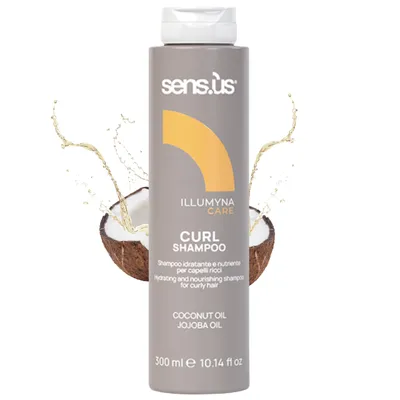 Zdjęcie produktu dla Szampon do włosów kręconych Sensus Illumyna Care Curl Shampoo 300ml
