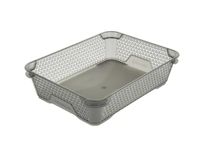 Produktbild von keeeper Stapelkörbchen "mirko" DIN A5 crystal-grey