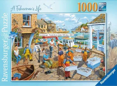 Immagine prodotto di Puzzle 1000 elementów Życie rybaka Ravensburger