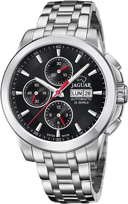 Immagine prodotto di Jaguar Orologio Cronografo Uomo Le Chronographe Elegante Lusso Acciaio Inox argento UJ978/4