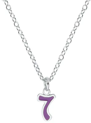Produktbild von Lillifee Halskette 2035980 Silber 925/- mit Anhänger Blume und Zahl 7