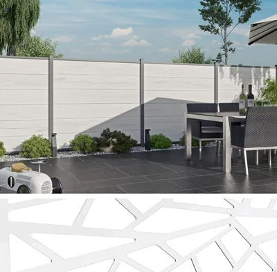 Obrázok produktu pre TeJe ECOSTECK-Gitterfüllung Design 20 x 280 x 1800 mm