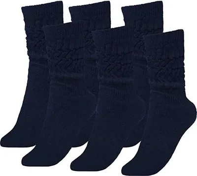 Immagine prodotto di Brubaker unisex confezione da 6 calzini blu navy taglia 39/42