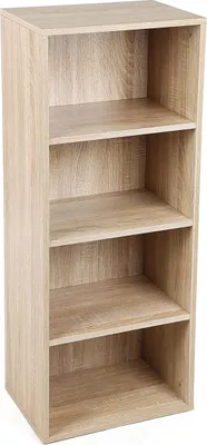 Produktbild von Bücherregal mit 4 Ablagen in Holzoptik