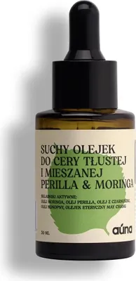 Obrázek produktu pro Suchý olej pro mastnou a smíšenou pleť Perilla & Moringa | Sérum proti nečistotám | 30 ml