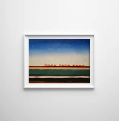 Produktbild von Poster - Canvas - Leinwand - 84,1 cm x 59,4 cm - Fotoposter - Leinwandkunst - Roter Kavallerieangriff