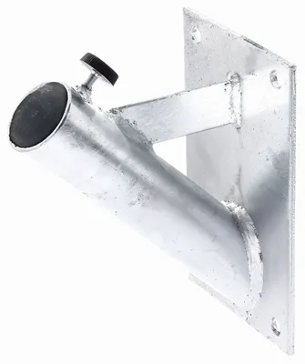 Immagine prodotto di Alberts 639815 Supporto per pennoni, per montaggio a parete, zincato a caldo, per tubo Ø: 42 mm