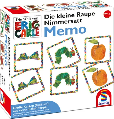 Produktbild von Die kleine Raupe Nimmersatt - Memo
