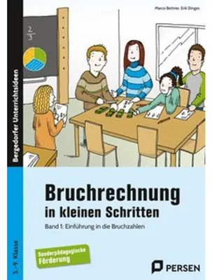 Produktbild von Bruchrechnung in kleinen Schritten 01