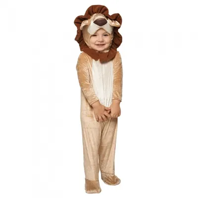 Immagine prodotto di costume bambino leone junior taglia 80 marrone/crema