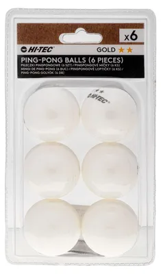 Image de Hi-Tec - Lot de balles de tennis de table (lot de 12) PP15673 (taille unique) (blanc)