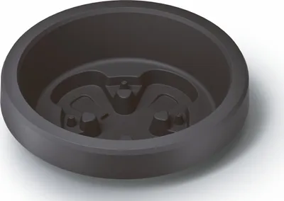 Produktbild von XXL kvetináč Ø 58 cm - okrúhly - antracit
