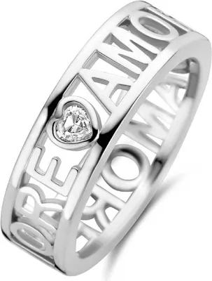Produktbild von 12227ZI/56 Ring Amore mit Zirkonia 12227ZI Ti Sento Milano